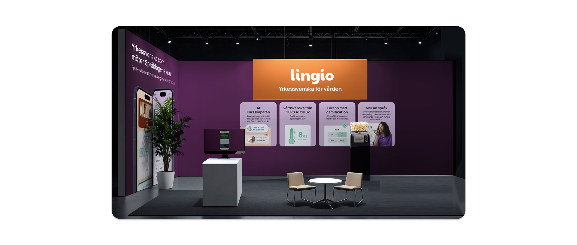 booth
